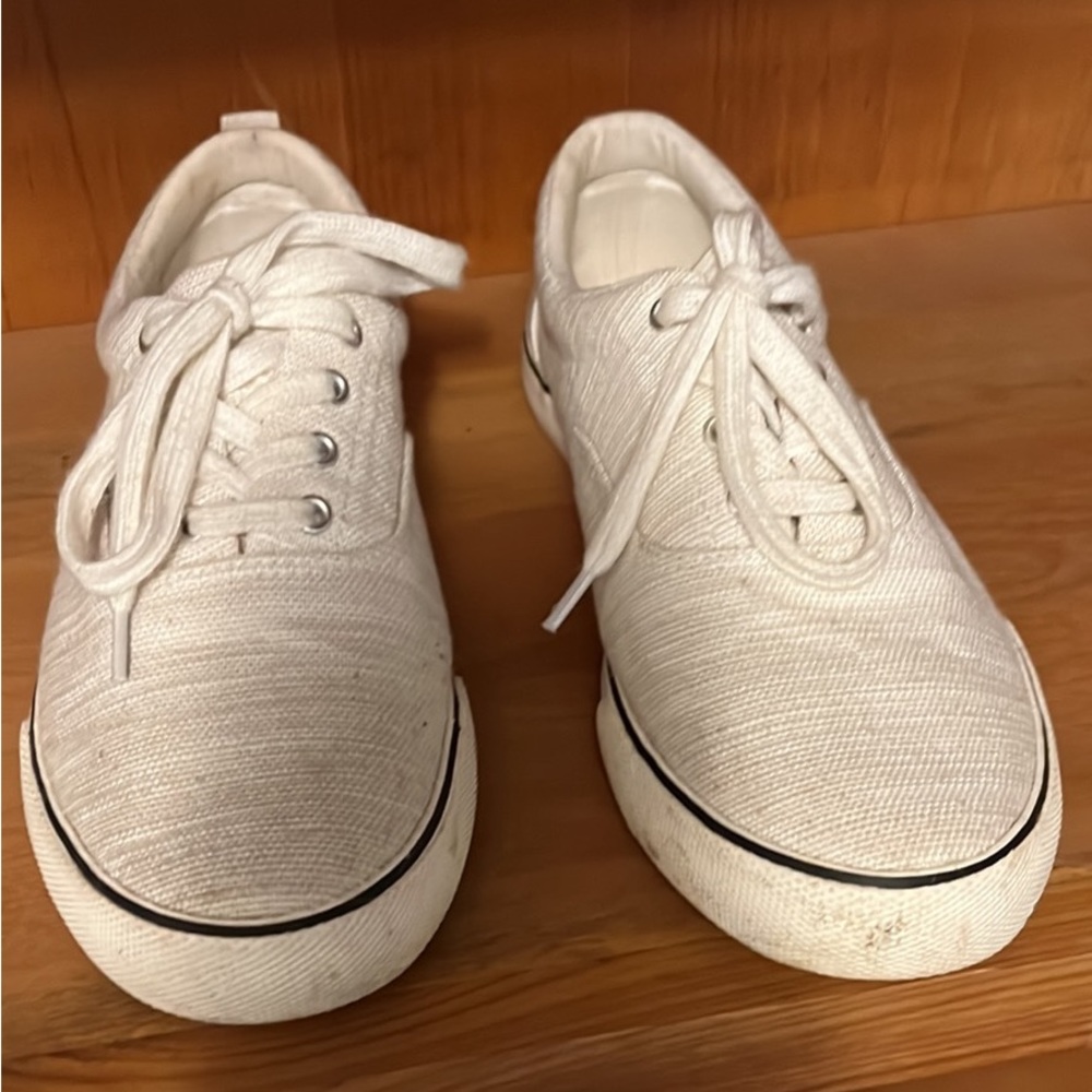 7wide ivory textured (linen look)